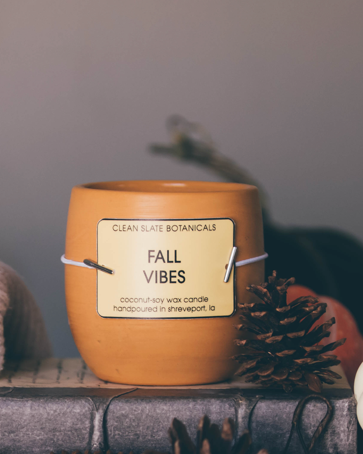 fall vibes candle